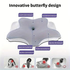 Memory Foam Pillows Butterfly Shaped Relaxing Cervical Slow Rebound Neck Pillow Pain Relief Sleeping Orthopedic Pillow Bedding